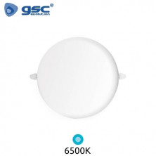 Downlight LED Redondo REGULABLE EMPOTRABLE 18w 6500K Color marco Blanco 120x22mm LARISSA GSC UUS