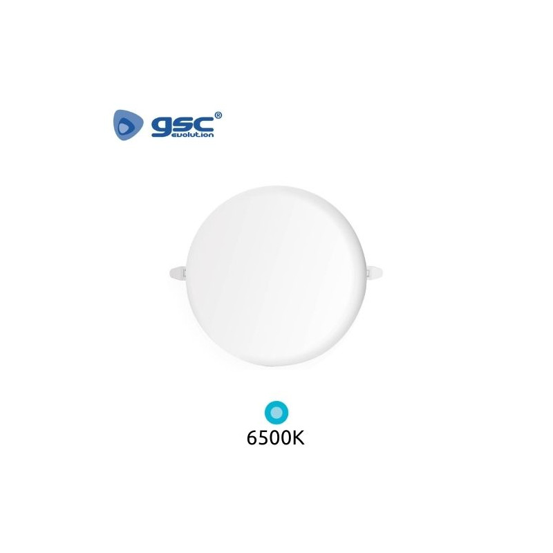 Downlight LED DIÁMETRO AJUSTABLE 18w 6500K marco Blanco 120x22mm ÚLTIMAS UNIDADES