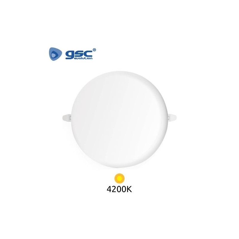 Downlight LED DIÁMETRO AJUSTABLE 36w 4200K marco Blanco 225x22mm ÚLTIMAS UNIDADES