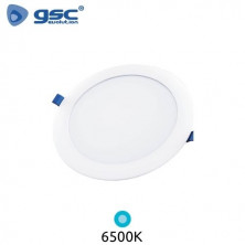 Downlight LED Redondo EMPOTRABLE 24w 6500K Color del marco Blanco 225x23mm Belur GSC C1/20