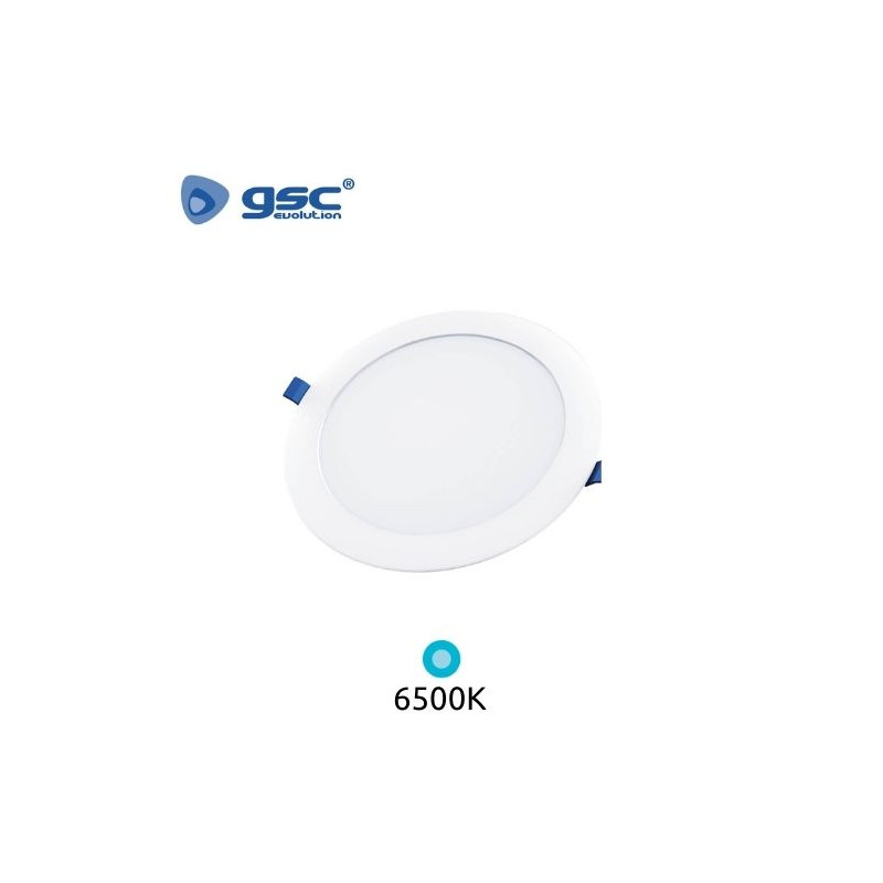 Downlight LED Redondo EMPOTRABLE 24w 6500K Marco Blanco 225x23mm Belur GSC C1/20