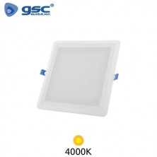 Downlight LED 18w 4000K marco Blanco 225x225x24mm Londa ÚLTIMAS UNIDADES