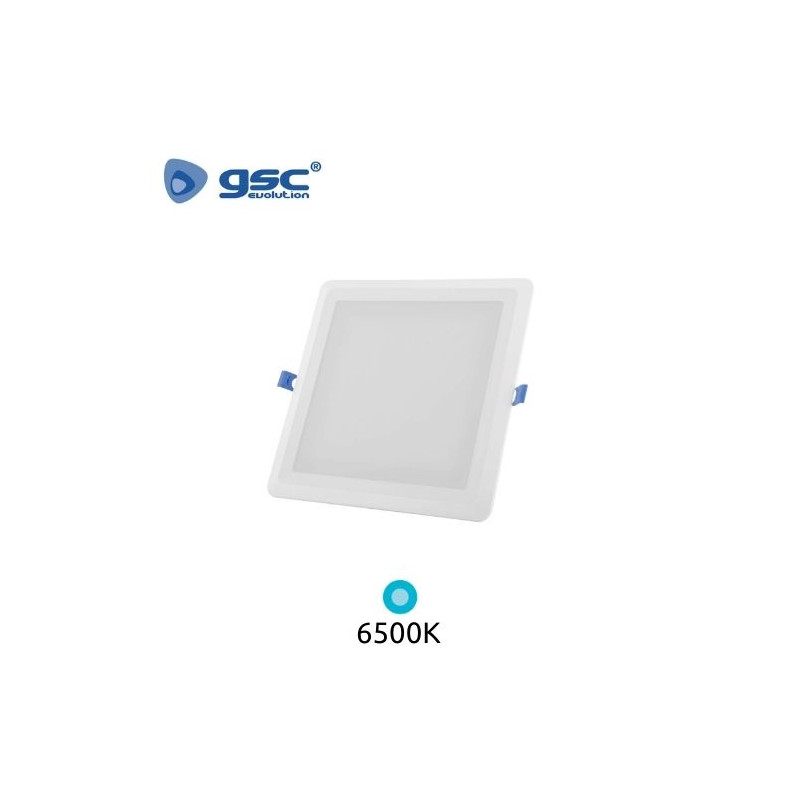 Downlight LED Cuadrado EMPOTRABLE 18w 6500K Color del marco Blanco 225x225x24mm Londa GSC C1/20 UUS