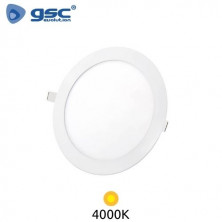 Downlight LED Redondo EMPOTRABLE 18w 4000K Marco Blanco 225x21mm Virey GSC C1/20