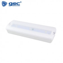 Luminaria de emergencia LED 3W con autotest Gunza GSC C1/50