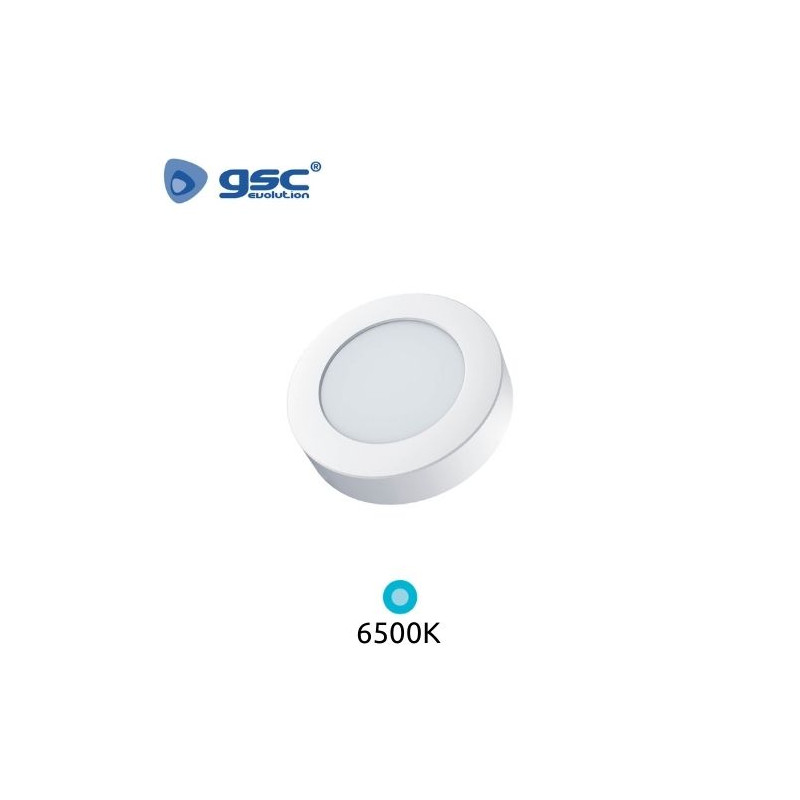 Downlight LED SUPERFICIE 6w 6500K marco Blanco 120x28mm Bogur ÚLTIMAS UNIDADES