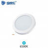 Downlight LED Redondo SUPERFICIE 12w 6500K Color del marco Blanco 170x28mm Bogur GSC C1/20 UUS