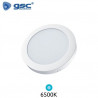 Downlight LED Redondo SUPERFICIE 24w 6500K Color del marco Blanco 225x28mm Bogur GSC C1/20 UUS