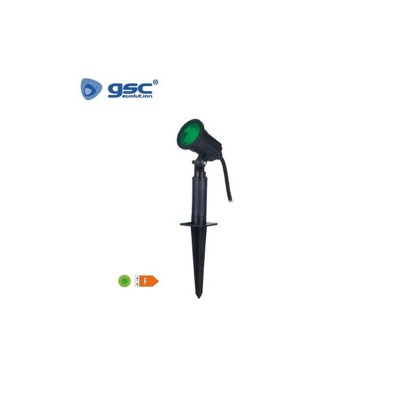 Estaca Jardín LED 5w Verde Silute GSC C1/1