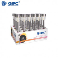 Estaca jardín solar LED 2700-3300K Efecto llama IP44 - 24 unidades - Precio por unidad Righa GSC C1/