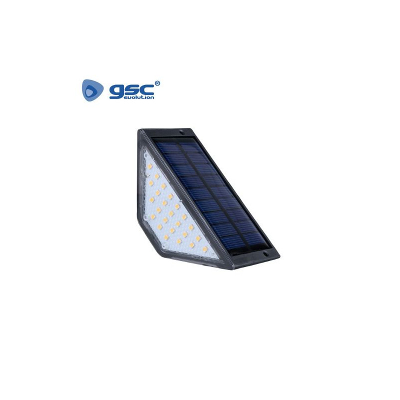 Aplique solar LED para escalera 3w 3000K 80Lm Ankasy 3000K IP44 GSC