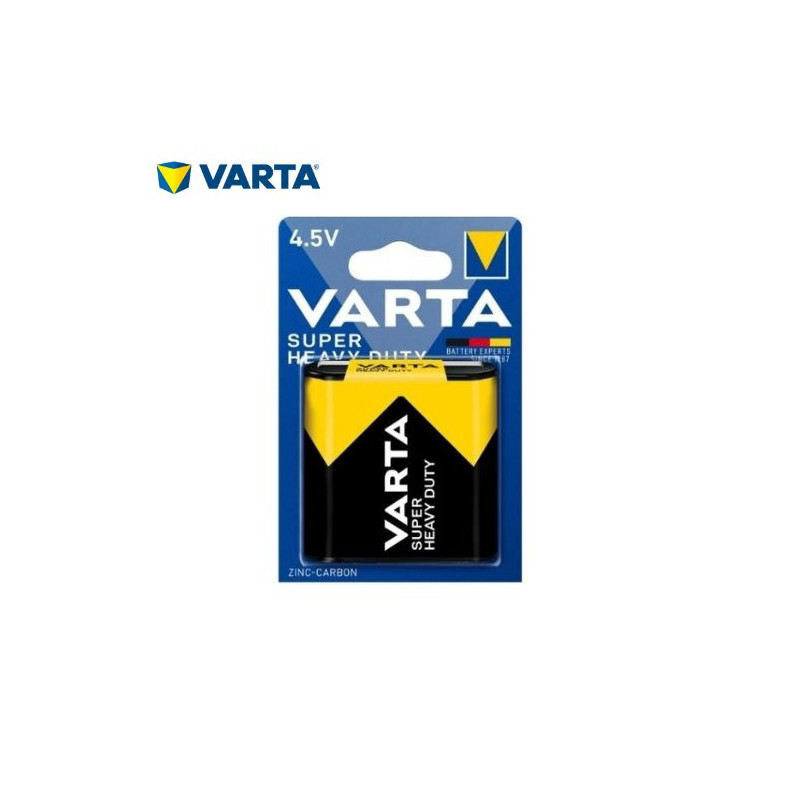Pila Salina 4,5v petaca Superlife Blister 1 unidad VARTA