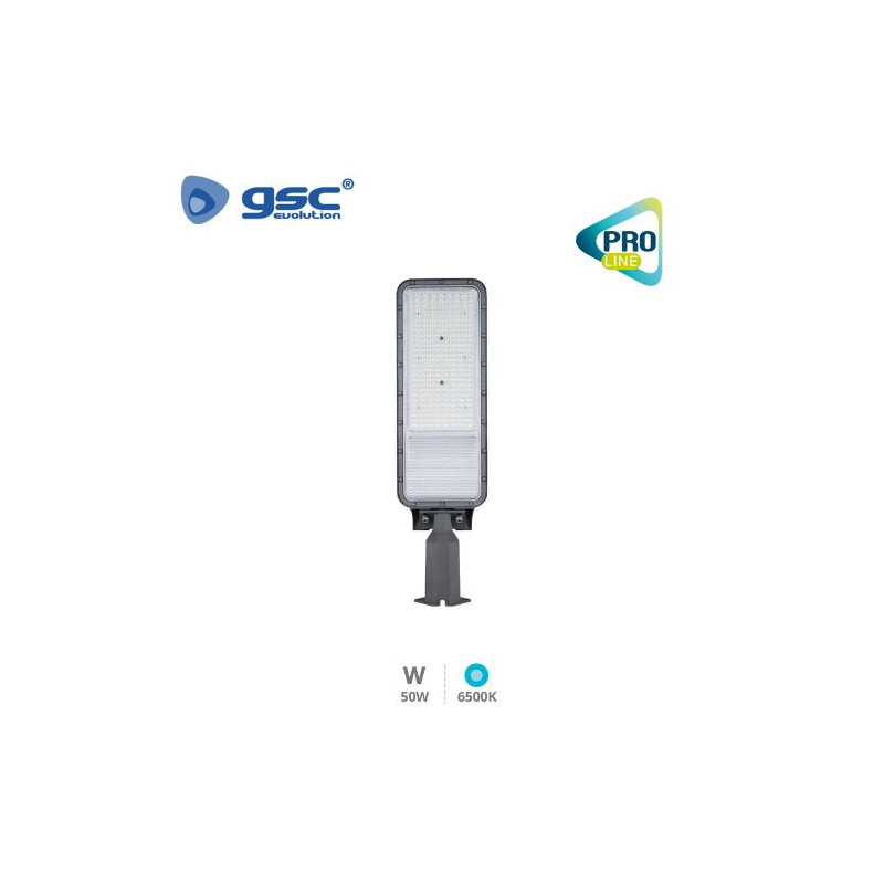 Farola LED 50w 6500K 6200Lm Diámetro 85x456x120mm IP65 Pemali Pro Line GSC