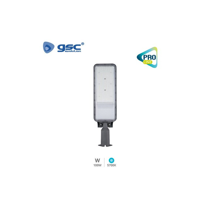 Farola LED 100w 5700K 12000Lm Diámetro 90x527x144mm IP65 Pemali Pro Line GSC