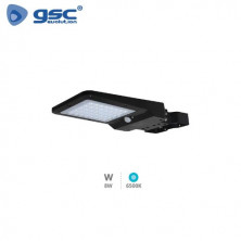 Farola Solar LED 8w 6500K 850 Lm Sensor movimiento y crepuscular ÚLTIMAS UNIDADES