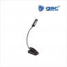 Linterna lectura LED ajustable y pinza sujeción GSC C1/100