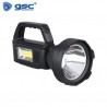 Linterna LED RECARGABLE 3w 210Lm + 3w 150Lm multiusos powerbank GSC C1/50