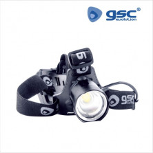 Linterna Frontal LED RECARGABLE 10w 1000Lm con zoom IPX4 GSC C1/20