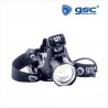 Linterna Frontal LED RECARGABLE 10w 1000Lm con zoom IPX4 GSC C1/20