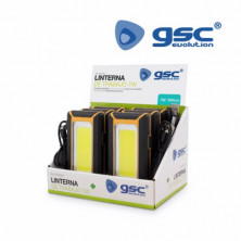 Linterna de trabajo LED RECARGABLE 7w 500Lm Powerbank Caja 6 unidades (Precio por unidad) GSC C6/36
