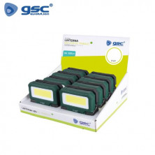 Linterna de trabajo LED 5w 220Lm + 1w 50Lm a pilas Caja 8 und ÚLTIMAS UNIDADES