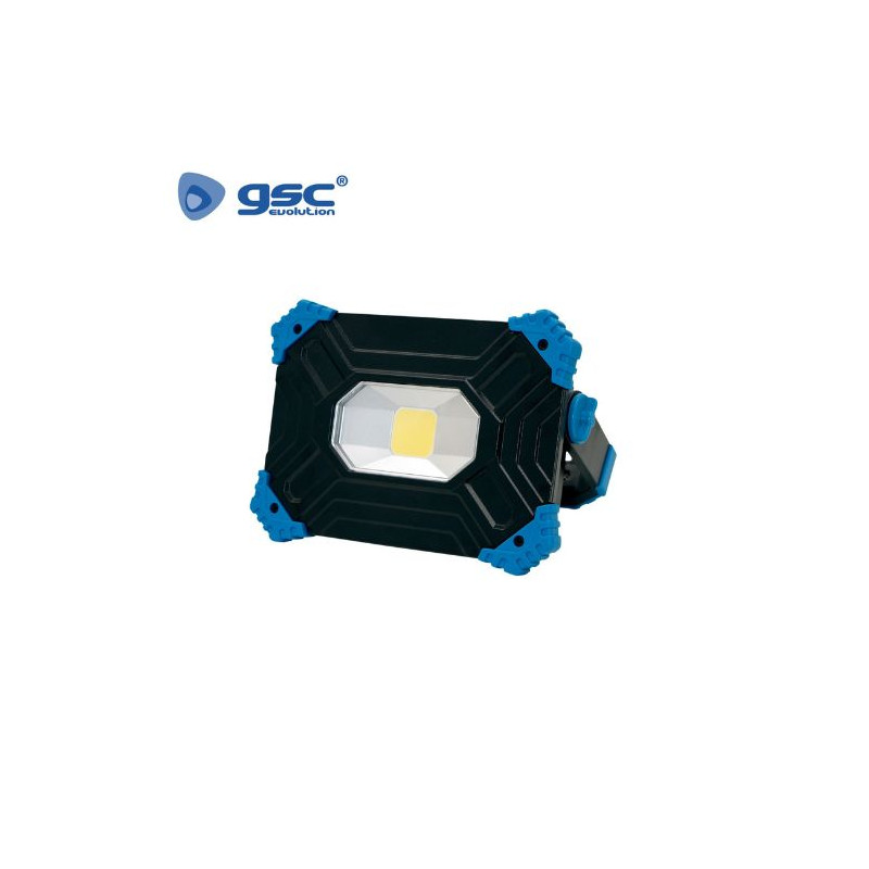 Linterna de trabajo LED RECARGABLE 20w 2000m Función Powerbank GSC C1/15