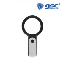 Lupa de mano 5X aumento 18 LEDs 3 modos GSC ÚLTIMAS UNIDADES