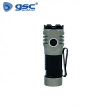 Linterna de mano LED RECARGABLE 12w 1000Lm 3 LEDs GSC C1/100