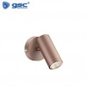 Foco techo/pared Simple lineal GU10 60w Cobre Diámetro 43x142mm GSC UUS