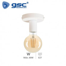 Foco de techo simple E27 Blanco Jokela GSC C1/50