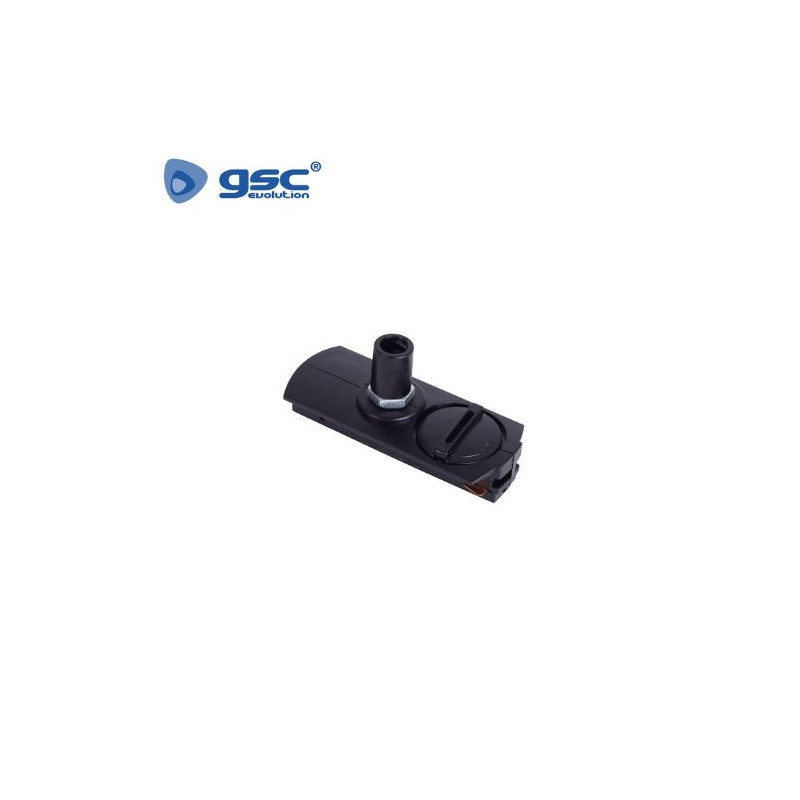 Accesorio para colgar luminaria colgante en carril monofásico Negro IP20 220V GSC C1/100