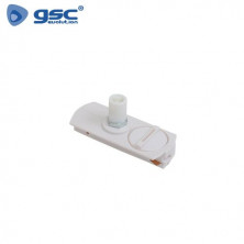 Accesorio para colgar luminaria colgante en carril monofásico Blanco IP20 220V GSC C1/100