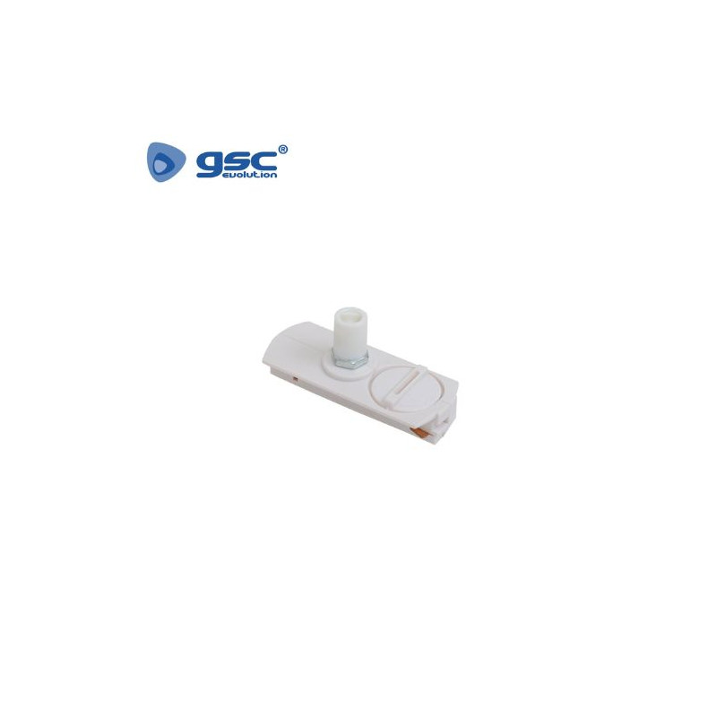 Accesorio para colgar luminaria colgante en carril monofásico Blanco IP20 220V GSC C1/100