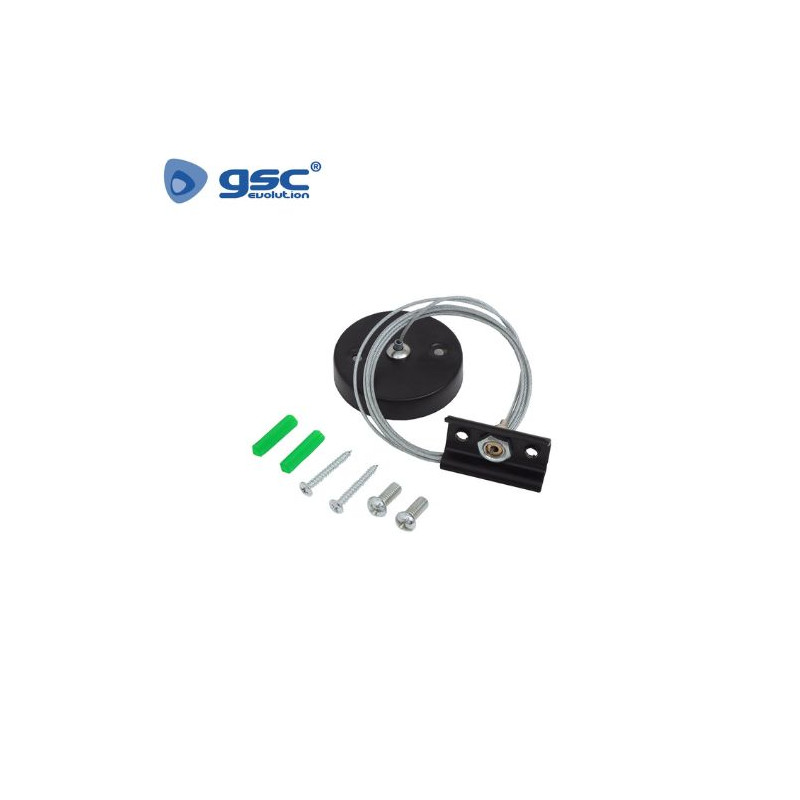 Kit de suspensión para carril monofásico Negro IP20 GSC C1/81