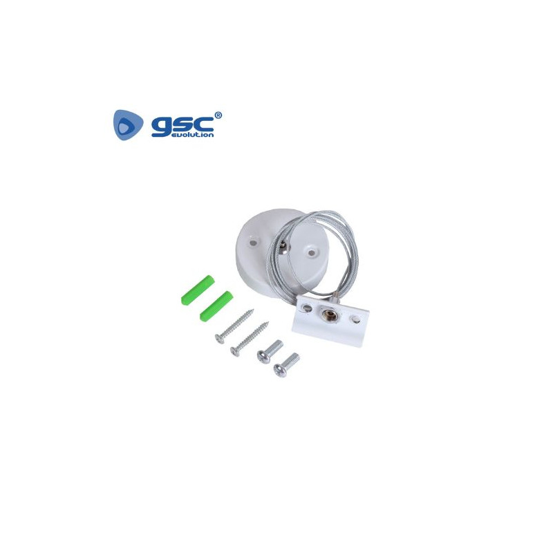 Kit de suspensión para carril monofásico Blanco IP20 GSC C1/81