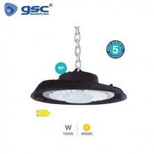 Campana Industrial LED 100w 4000K 5 años de garantía Línea PROFESIONAL Titas GSC C1/1