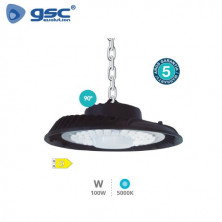 Campana Industrial LED 100w 5000K 5 años de garantía Línea PROFESIONAL Titas GSC C1/1
