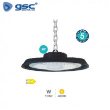 Campana Industrial LED 150w 4000K 5 años de garantía Línea PROFESIONAL Titas GSC C1/1