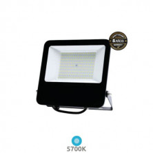 Proyector LED 100w 5700K 13500Lm carcasa NEGRA 5 años garantía PROFESIONAL IP65 GSC ÚLTIMAS UNIDADES