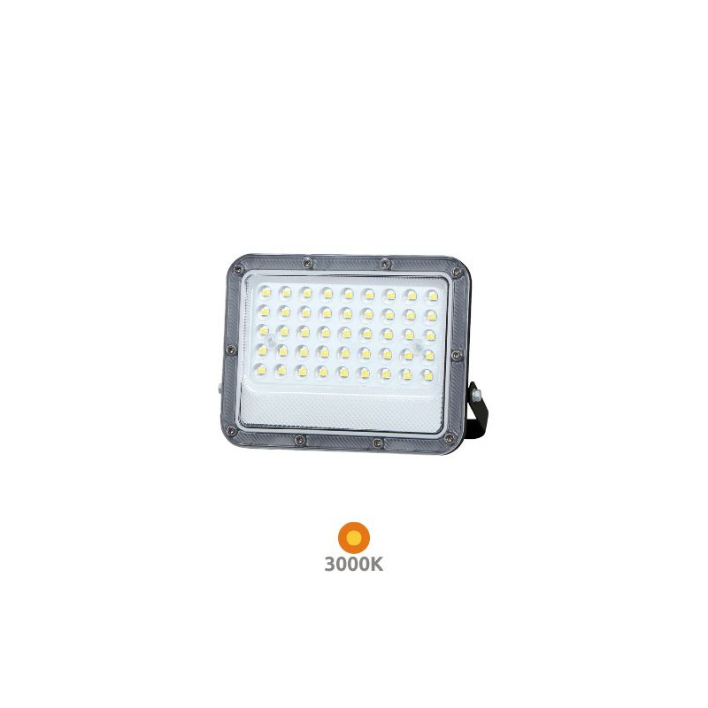 Proyector LED 30W 3000K 2600Lm CARCASA NEGRA Belinta IP65 GSC C1/20