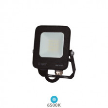 Proyector LED 10w 6500K 930Lm CARCASA NEGRA Santadi IP65 GSC