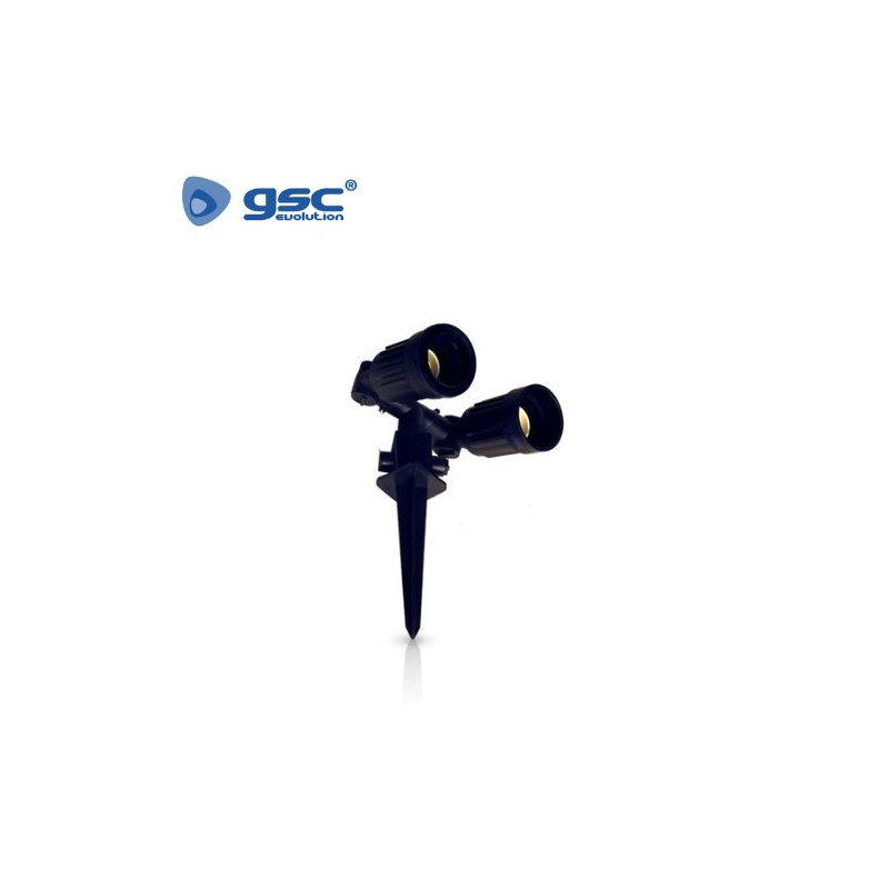 Estaca Jardín Doble Max 150w IP44 220V GSC C1/15