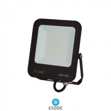 Proyector LED 50w 6500K 4700Lm CARCASA NEGRA Santadi IP65 GSC