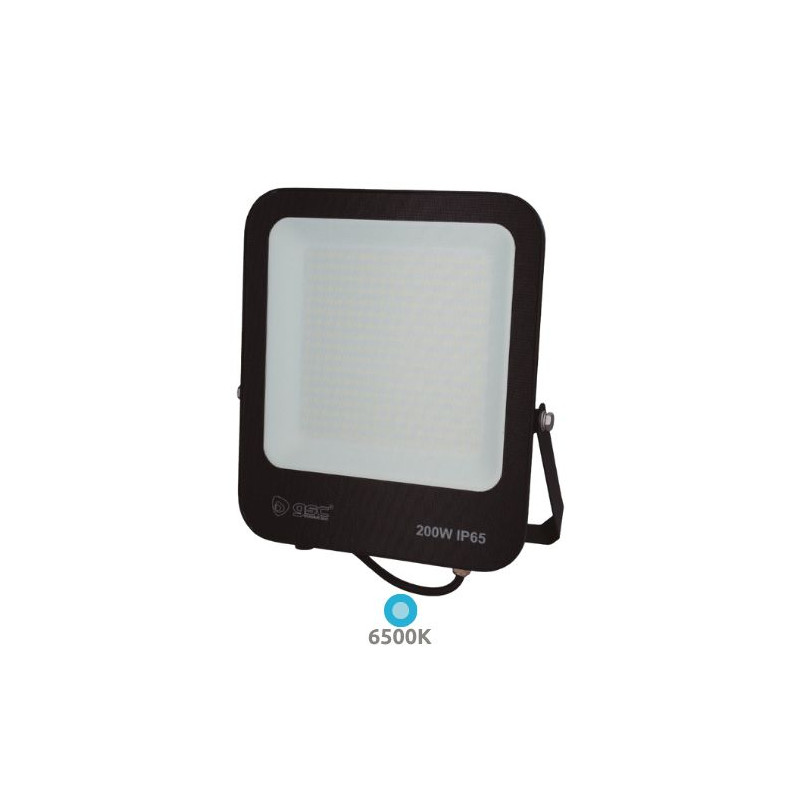 Proyector LED 200w 6500K 18000Lm CARCASA NEGRA Santadi IP65 GSC