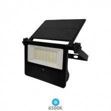 Proyector solar LED con sensor 7w 6500K 860Lm CARCASA NEGRA Kumira IP65 GSC C1/40