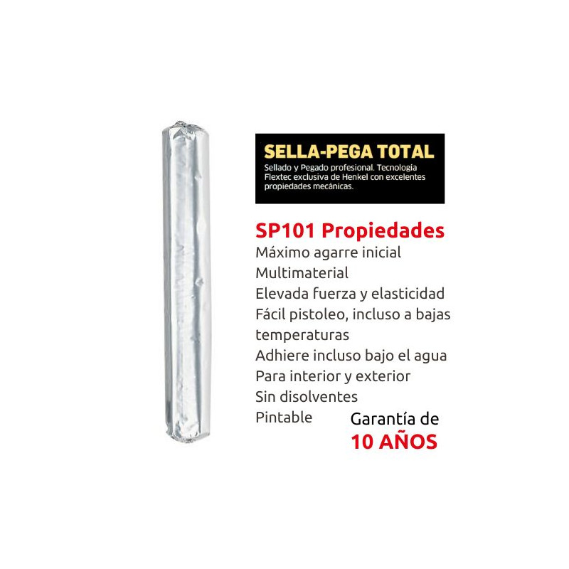 Pattex SP101 Original Sella y Pega BLANCO Bolsa 600ml C20