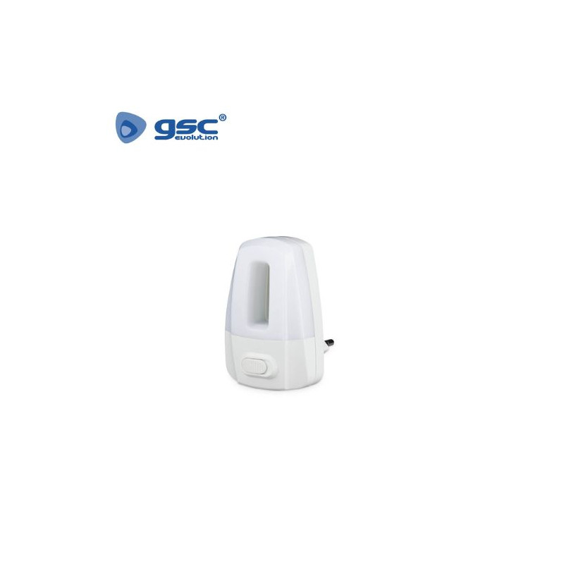 Luz de noche con interruptor 1w 6400K 220V GSC C10/100