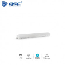 Pantalla estanca LED IP65 12w 6500K 1440Lm 590mm Kiowa GSC C1/20