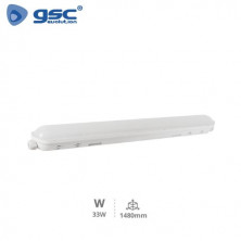 Pantalla estanca LED IP65 33w 6500K 3960Lm 1480mm Kiowa GSC C1/12