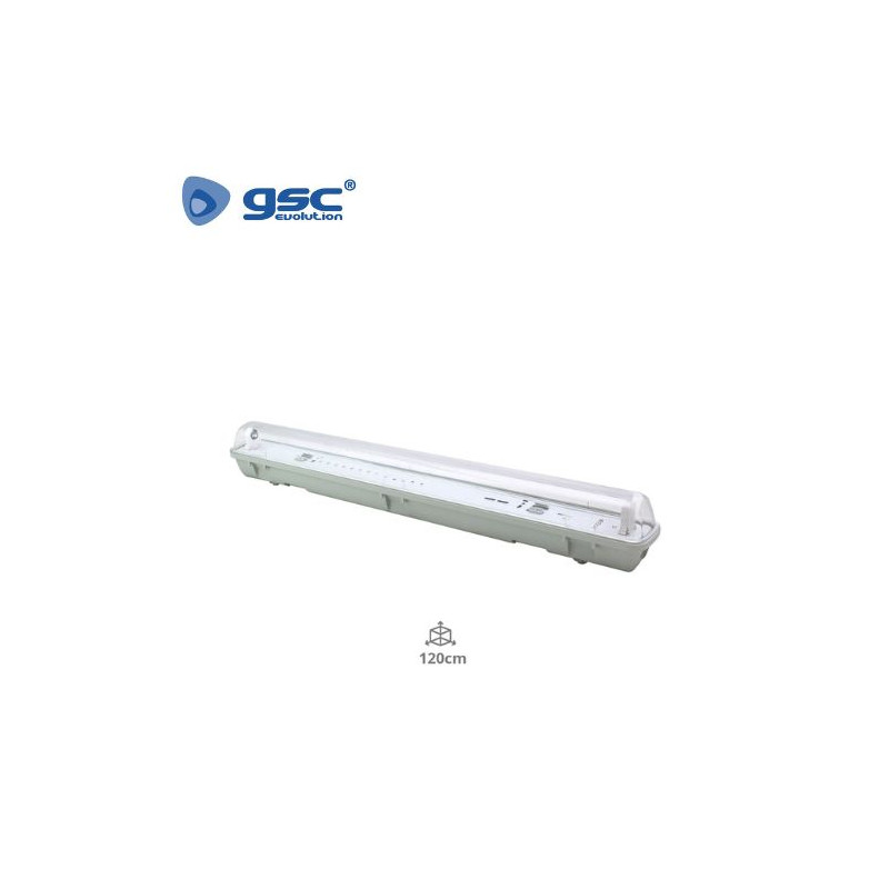 Pantalla estanca LED IP65 para 1 tubo T8 120cm GSC C1/15